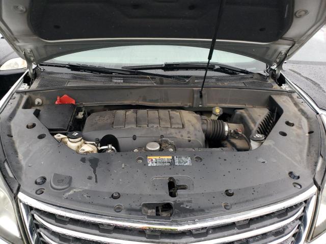 1GNKRGKD5EJ324576 - 2014 CHEVROLET TRAVERSE LT SILVER photo 12