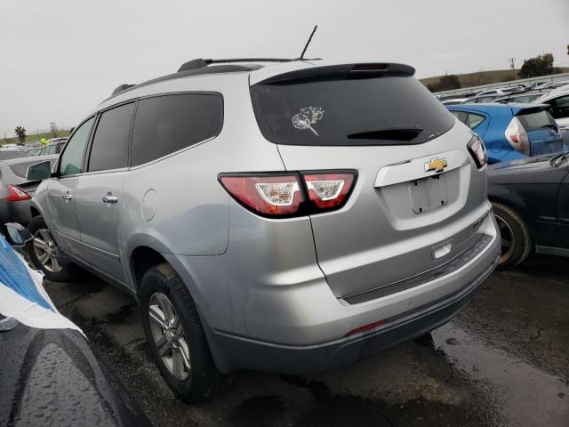 1GNKRGKD5EJ324576 - 2014 CHEVROLET TRAVERSE LT SILVER photo 2