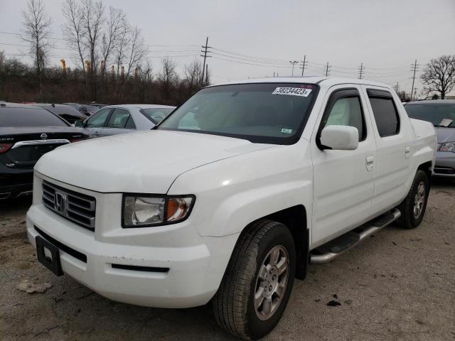 2HJYK16558H521210 - 2008 HONDA RIDGELINE RTL WHITE photo 1