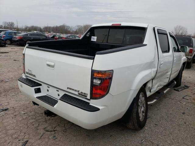 2HJYK16558H521210 - 2008 HONDA RIDGELINE RTL WHITE photo 3