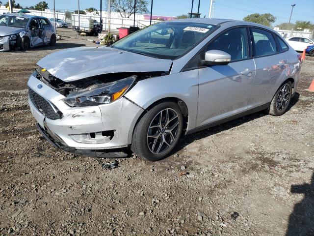1FADP3H22JL322620 - 2018 FORD FOCUS SEL SILVER photo 1