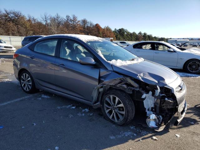 KMHCT4AE3HU285623 - 2017 HYUNDAI ACCENT SE GRAY photo 4