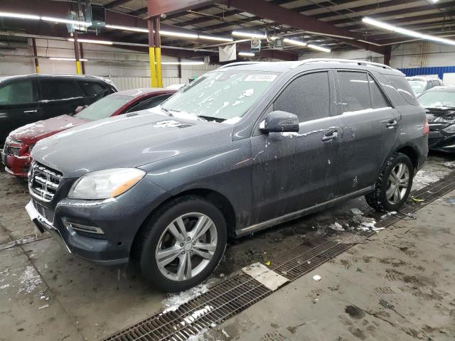4JGDA5HB7CA013114 - 2012 MERCEDES-BENZ ML 350 4MATIC BLACK photo 1