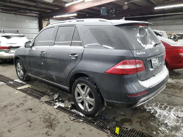 4JGDA5HB7CA013114 - 2012 MERCEDES-BENZ ML 350 4MATIC BLACK photo 2