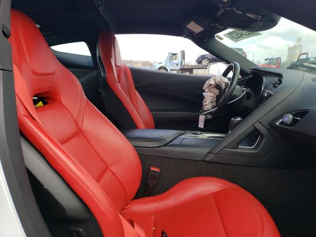 1G1YB2D73K5109082 - 2019 CHEVROLET CORVETTE STINGRAY 1LT WHITE photo 10