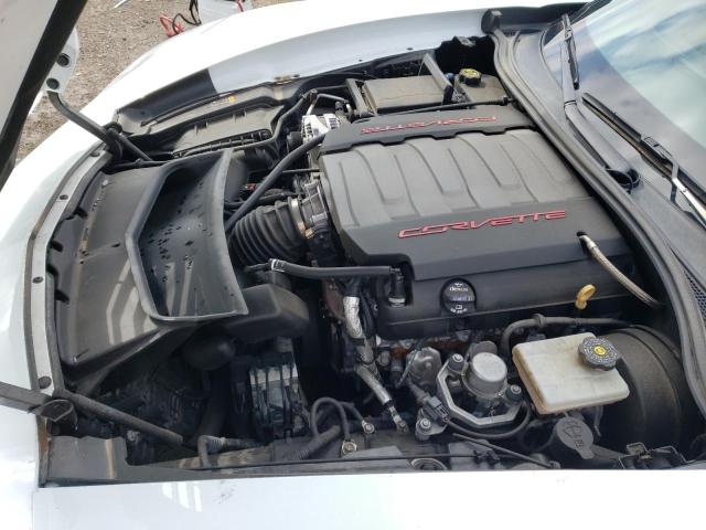 1G1YB2D73K5109082 - 2019 CHEVROLET CORVETTE STINGRAY 1LT WHITE photo 11