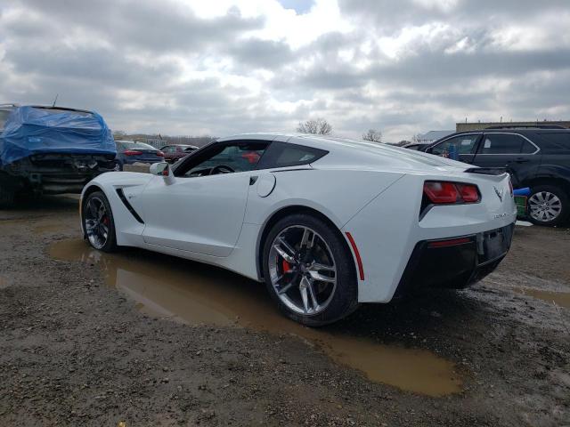 1G1YB2D73K5109082 - 2019 CHEVROLET CORVETTE STINGRAY 1LT WHITE photo 2