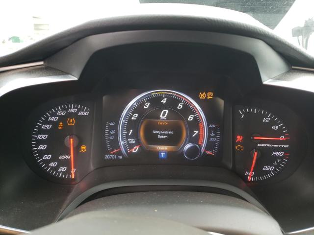 1G1YB2D73K5109082 - 2019 CHEVROLET CORVETTE STINGRAY 1LT WHITE photo 9