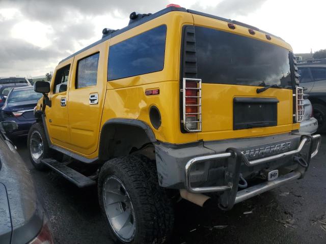 5GRGN23U23H145538 - 2003 HUMMER H2 YELLOW photo 2