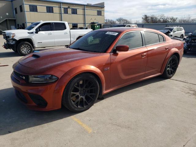 2C3CDXGJ4MH614158 - 2021 DODGE CHARGER SCAT PACK ORANGE photo 1