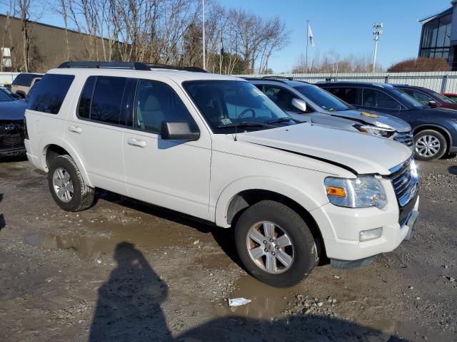 1FMEU7DE9AUA74435 - 2010 FORD EXPLORER XLT WHITE photo 4