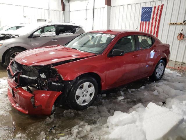 1B3CC4FB0AN103820 - 2010 DODGE AVENGER SXT RED photo 1