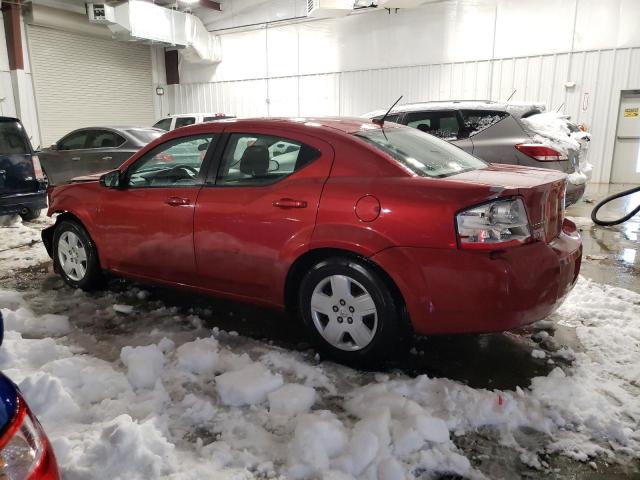 1B3CC4FB0AN103820 - 2010 DODGE AVENGER SXT RED photo 2