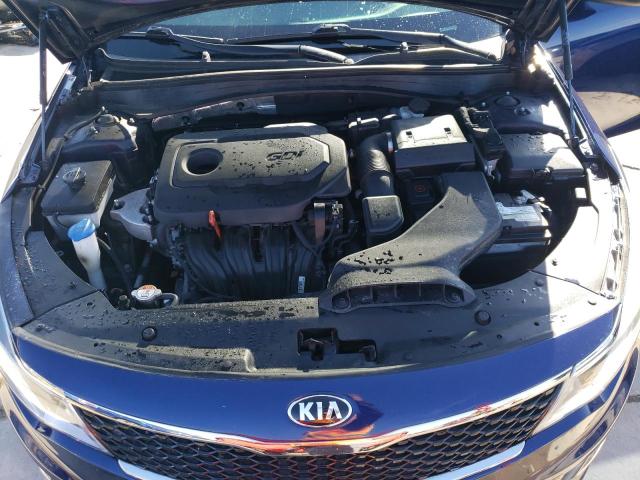 5XXGT4L33HG160497 - 2017 KIA OPTIMA LX BLUE photo 11