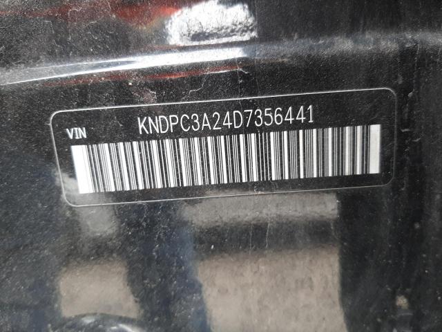 KNDPC3A24D7356441 - 2013 KIA SPORTAGE EX BLACK photo 12