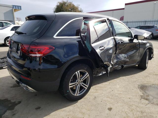 W1N0G8DB7MF868644 - 2021 MERCEDES-BENZ GLC 300 BLACK photo 3