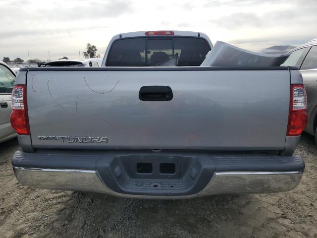 5TBRU341X6S476657 - 2006 TOYOTA TUNDRA ACCESS CAB SR5 GRAY photo 6