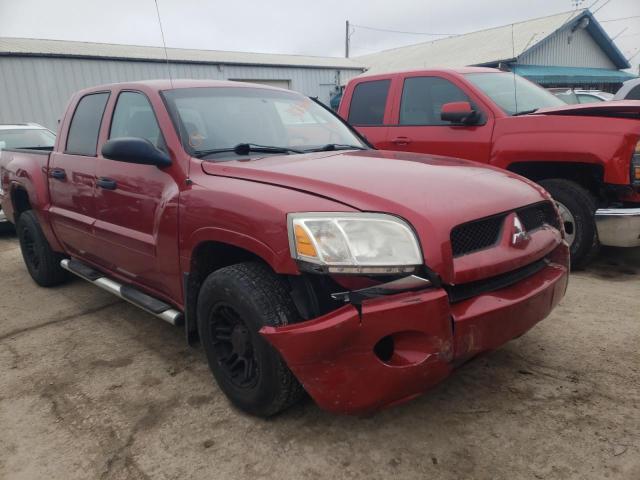 1Z7HC28K78S619856 - 2008 MITSUBISHI RAIDER LS BURGUNDY photo 4