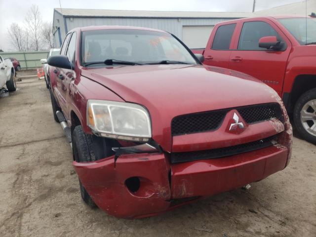 1Z7HC28K78S619856 - 2008 MITSUBISHI RAIDER LS BURGUNDY photo 5