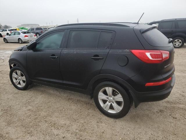 KNDPB3A29D7517062 - 2013 KIA SPORTAGE BASE BLACK photo 2