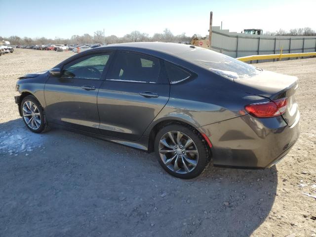 1C3CCCBGXFN534817 - 2015 CHRYSLER 200 S GRAY photo 2