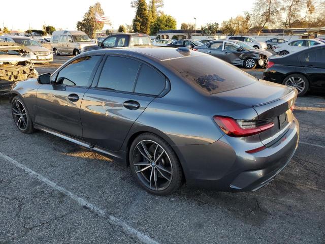 3MW5U7J05L8B28694 - 2020 BMW M340I GRAY photo 2