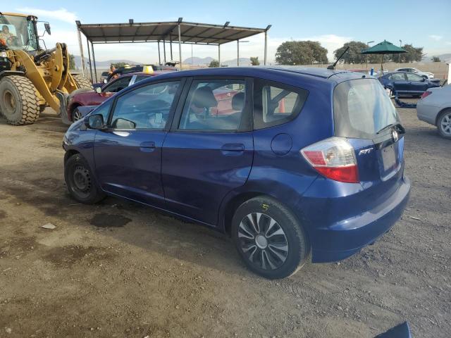 JHMGE8H37CC031857 - 2012 HONDA FIT BLUE photo 2