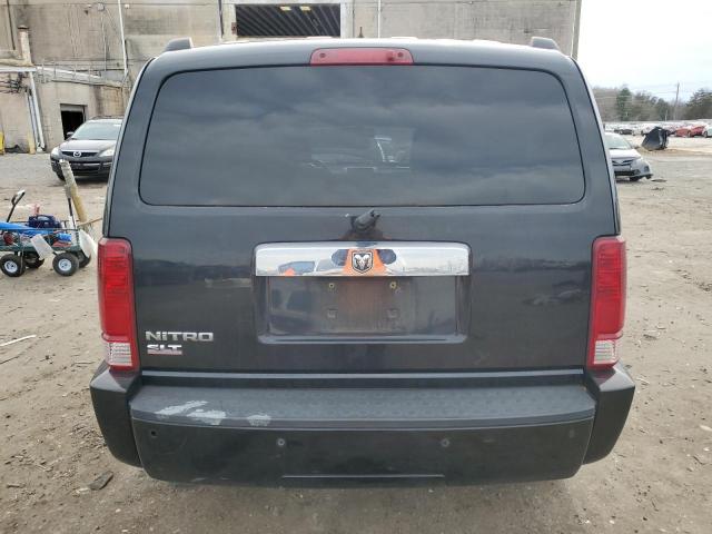 1D8GT58K68W117293 - 2008 DODGE NITRO SLT BLACK photo 6