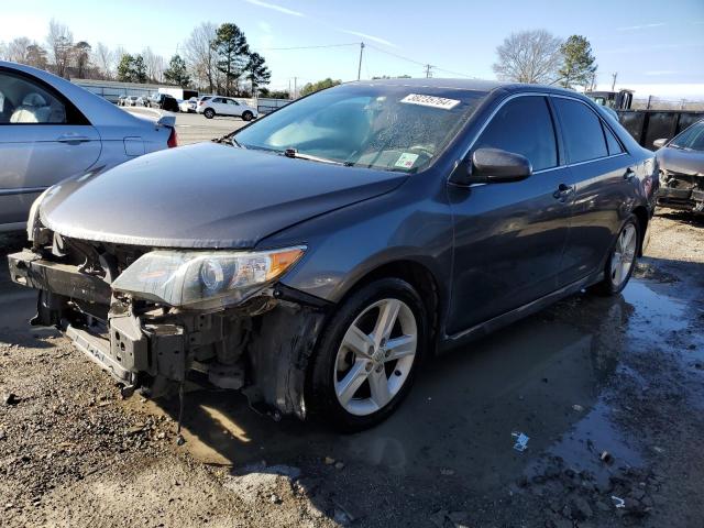 4T1BF1FK3EU377259 - 2014 TOYOTA CAMRY L GRAY photo 1