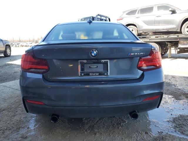 WBA2J7C04M7H08064 - 2021 BMW M240XI GRAY photo 6