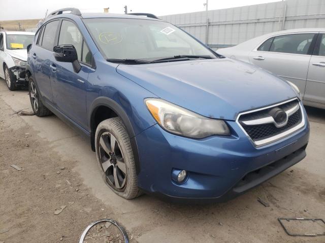 JF2GPBCC4EH238102 - 2014 SUBARU XV CROSSTR 2.0I HYBRID BLUE photo 1