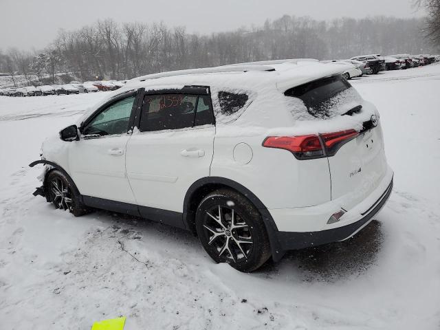 2T3JFREV2GW536482 - 2016 TOYOTA RAV4 SE WHITE photo 2