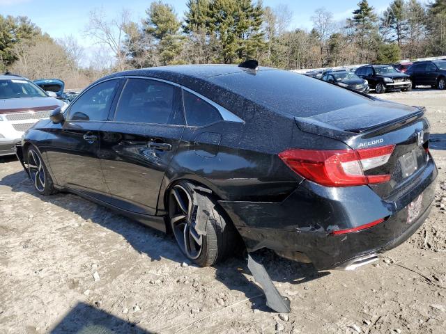 1HGCV1F36KA171811 - 2019 HONDA ACCORD SPORT BLACK photo 2