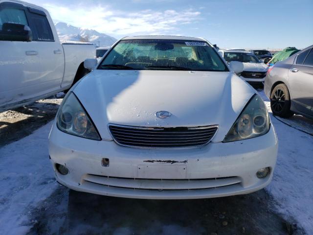 JTHBA30G465143709 - 2006 LEXUS ES 330 WHITE photo 5