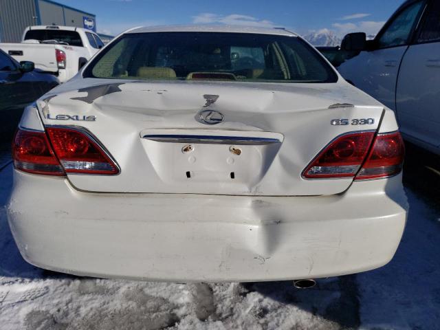 JTHBA30G465143709 - 2006 LEXUS ES 330 WHITE photo 6