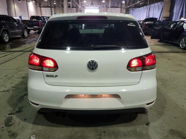 WVWBA7AJ2BW291154 - 2011 VOLKSWAGEN GOLF WHITE photo 6