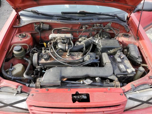 JT2EL43B1M0053547 - 1991 TOYOTA TERCEL DELUXE RED photo 11