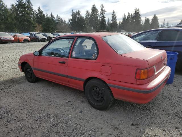 JT2EL43B1M0053547 - 1991 TOYOTA TERCEL DELUXE RED photo 2