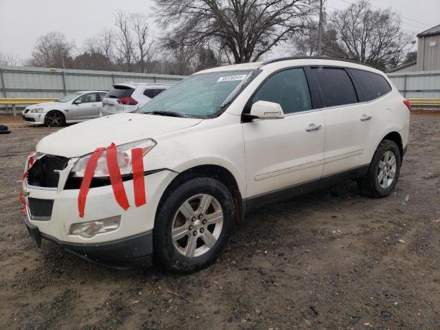 1GNKRGED2BJ195090 - 2011 CHEVROLET TRAVERSE LT WHITE photo 1