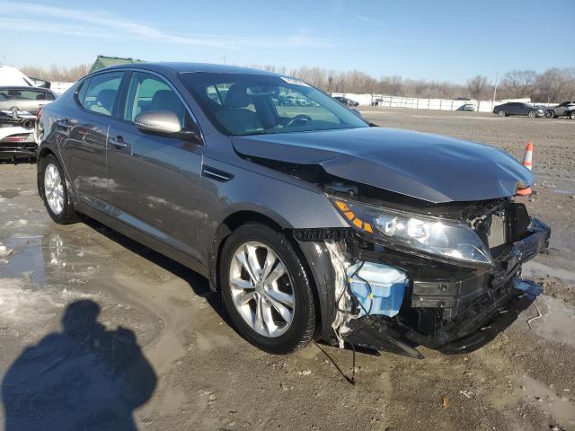 5XXGN4A73DG241235 - 2013 KIA OPTIMA EX GRAY photo 4