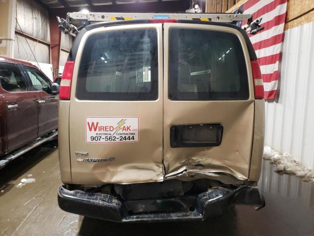 1GCFG15Z071209827 - 2007 CHEVROLET EXPRESS G1 GOLD photo 6