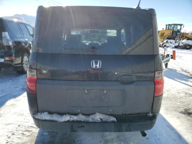 5J6YH187X7L007995 - 2007 HONDA ELEMENT EX BLACK photo 6