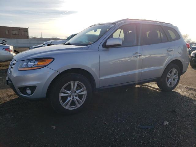 5NMSH4AG2AH341597 - 2010 HYUNDAI SANTA FE SE SILVER photo 1