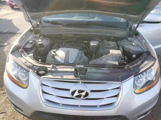 5NMSH4AG2AH341597 - 2010 HYUNDAI SANTA FE SE SILVER photo 12