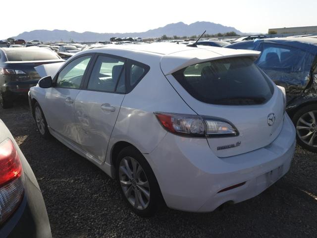 JM1BL1K68B1479711 - 2011 MAZDA 3 S WHITE photo 2