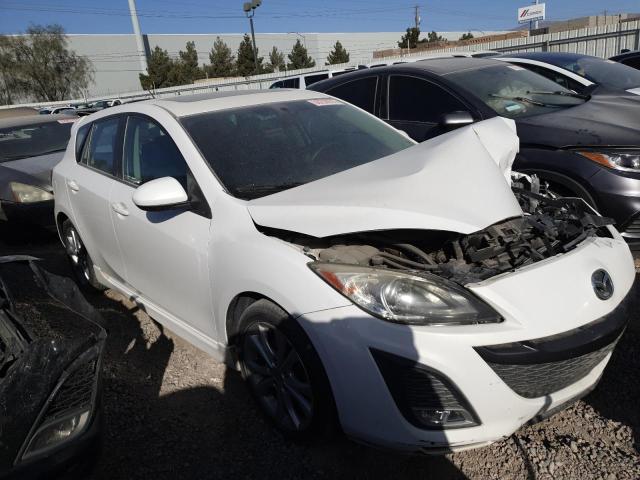 JM1BL1K68B1479711 - 2011 MAZDA 3 S WHITE photo 4