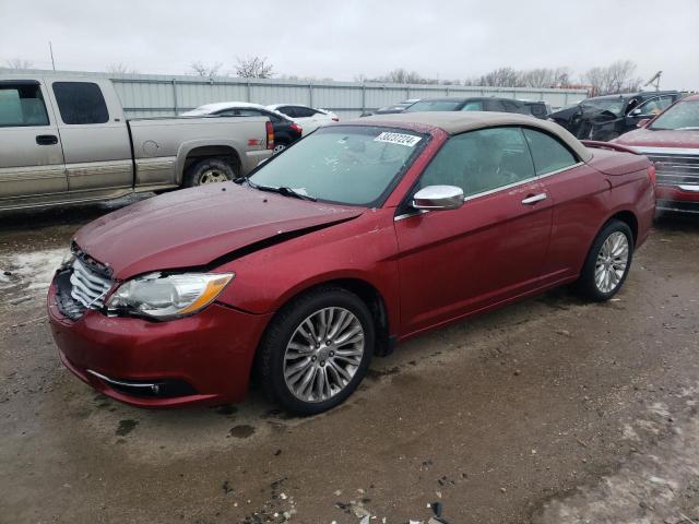 1C3BC7EG6BN529767 - 2011 CHRYSLER 200 LIMITED RED photo 1