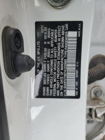 SHHFK7H97HU220960 - 2017 HONDA CIVIC SPORT TOURING WHITE photo 12