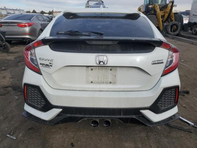 SHHFK7H97HU220960 - 2017 HONDA CIVIC SPORT TOURING WHITE photo 6