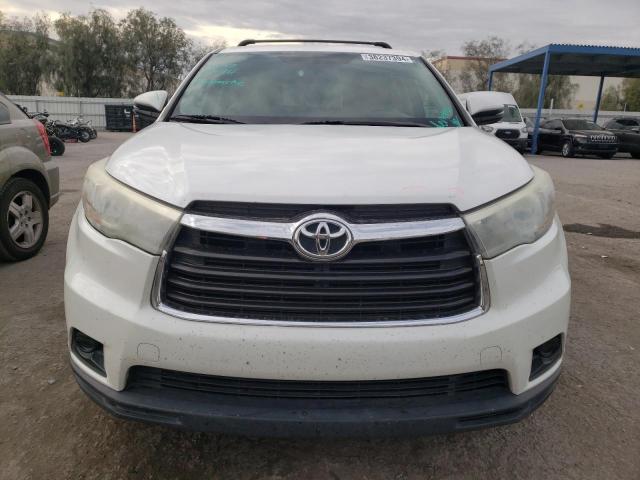 5TDZARFH2FS012436 - 2015 TOYOTA HIGHLANDER LE WHITE photo 5